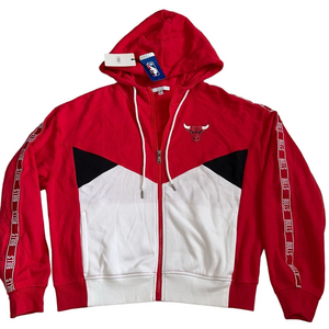 Chicago Bulls Color-Block Full-Zip Hoodie
